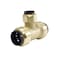 Apollo 3/4 in. x 3/4 in. x 1/2 in. Brass Push-to-Connect Reducer Tee FSBT343412 - alternate 3